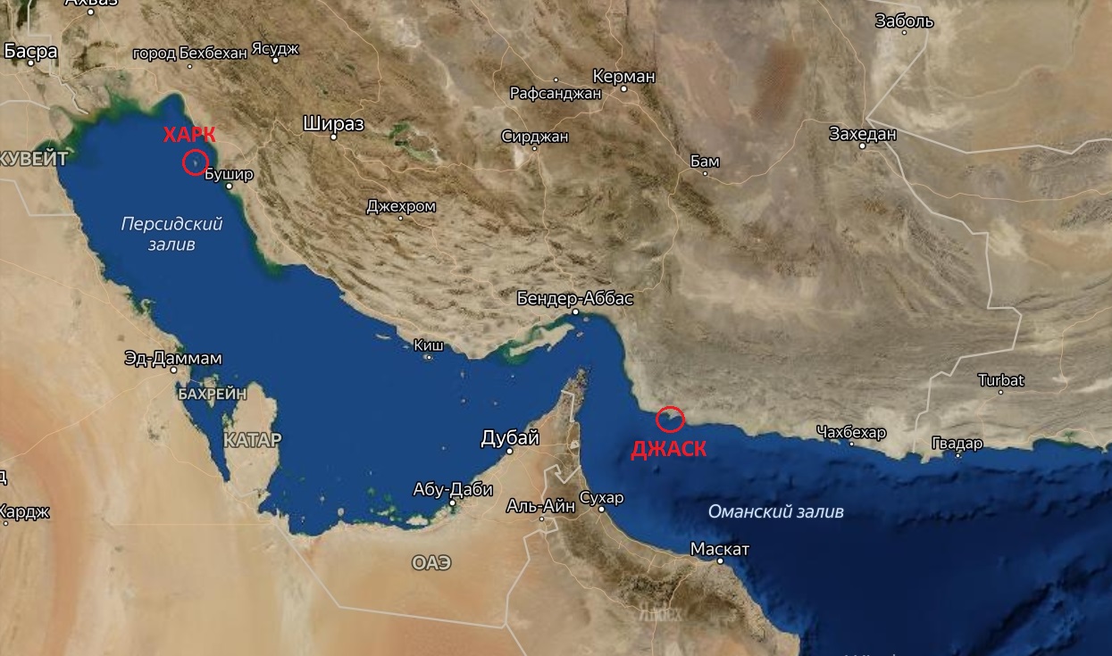 Иран запустил новый морской маршрут Бушер – Харк