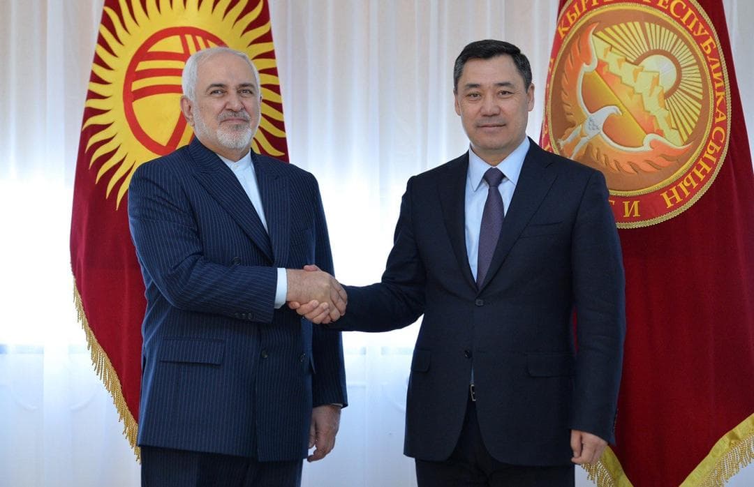 Зариф встретился в Бишкеке с президентом Кыргызстана