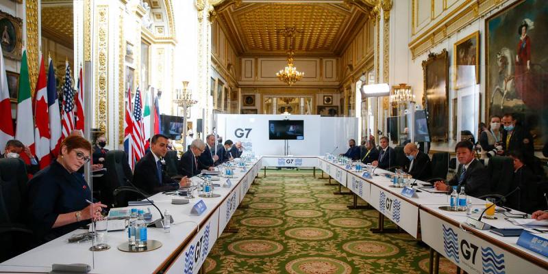 <span>Участники заседания G7 в Лондоне обсудили иранскую ядерную сделку</span>
