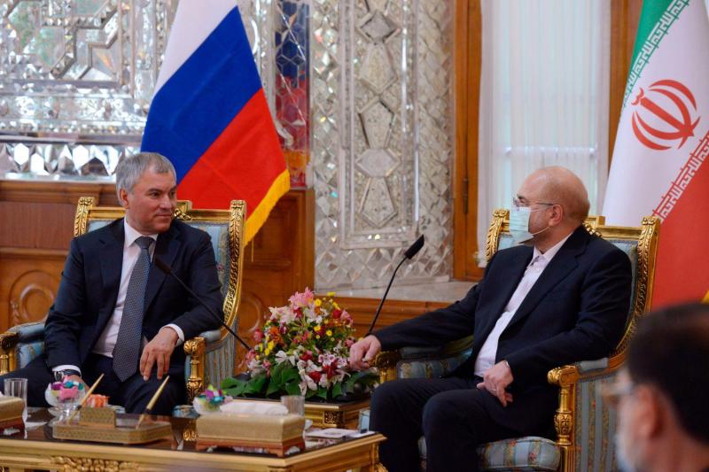 <span>Спикер ГД РФ: мы должны делать все для того, чтобы сотрудничество России и Ирана вышло на новый уровень</span>

