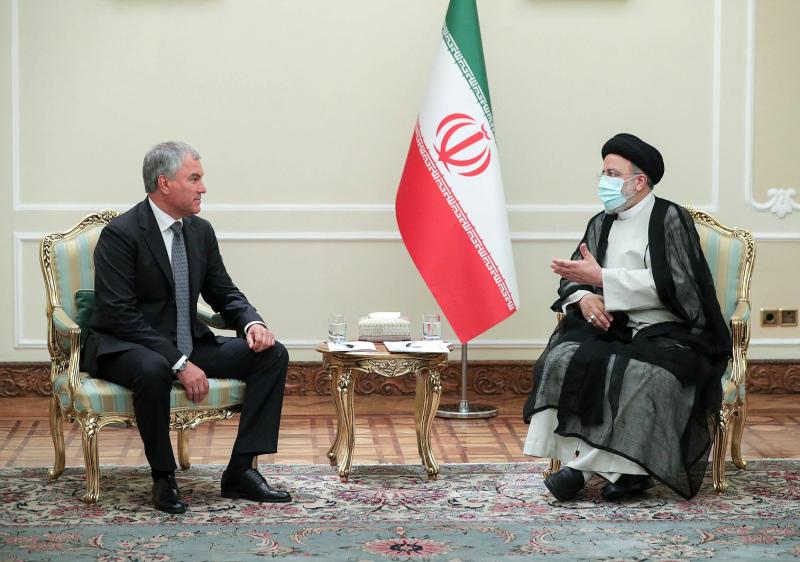<span>Спикер ГД РФ и президент ИРИ обсудили в Тегеране развитие двусторонних отношений</span>
