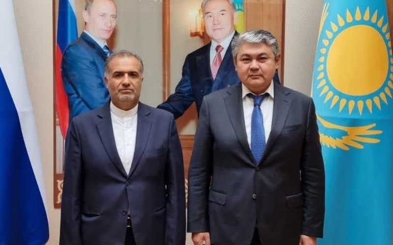 <span>سفیر جمهوری اسلامی ایران در مسکو با همتای قزاقستانی خود ملاقات کرد</span>
