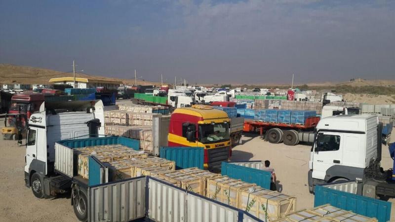 <span>صادرات ۴۶۶ میلیون دلاری از مرز مهران به عراق </span>
