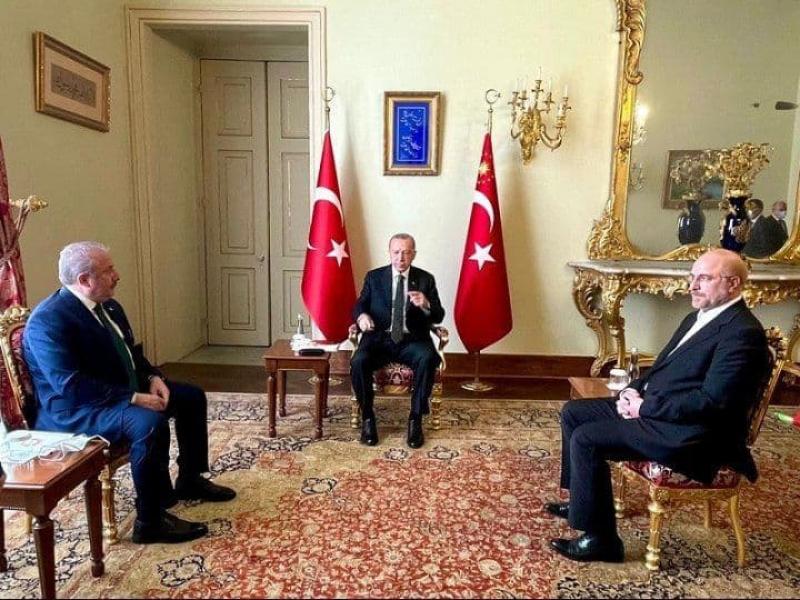 <span>قالیباف و اردوغان بر توسعه روابط ایران و ترکیه تاکید کردند</span>
