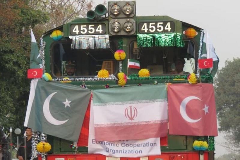 <span>Железнодорожный грузовой состав в рамках международного коридора ITI пересек Иран</span>
