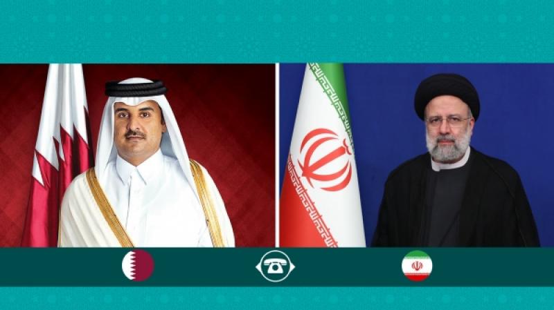 <span>Президент ИРИ и эмир Катара отметили ширящиеся темпы развития двусторонних отношений</span>
