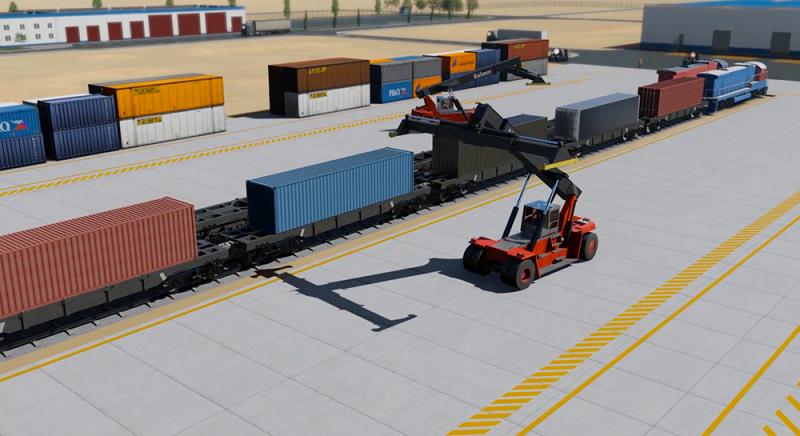 <span>В Сарахсе построят терминал для перевалки грузов и контейнеров</span>
